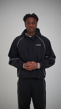 Windbreaker comment, Men and women - Black and white